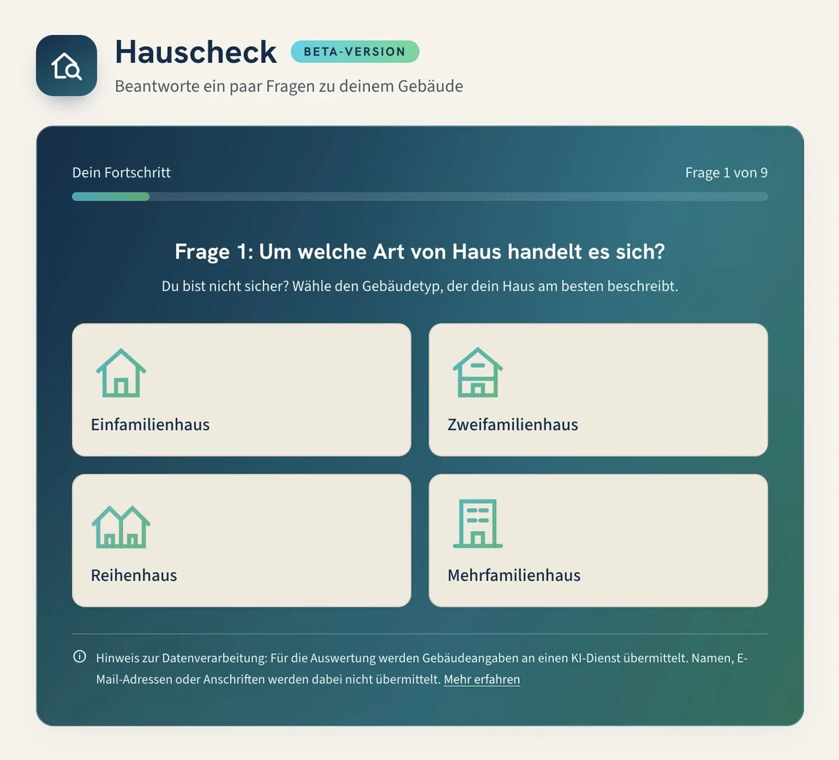 Vorschau des Hainrich-Hauschecks
